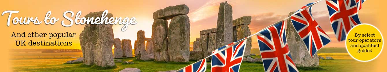 Artistic banner representing Tours to Stonehenge