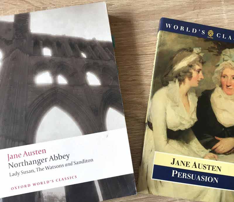 Northanhger Abbey and Persuasion.
